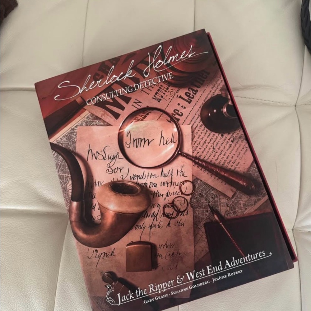 Sherlock Holmes Consulting Detective — Board Game